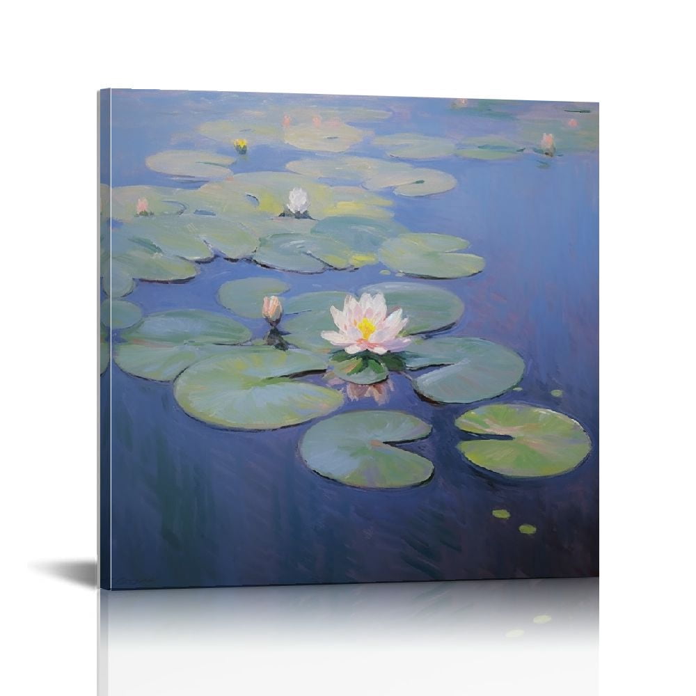 ARISTURING Water Lilies Canvas Prints Wall Art of Claude Monet Famous ...