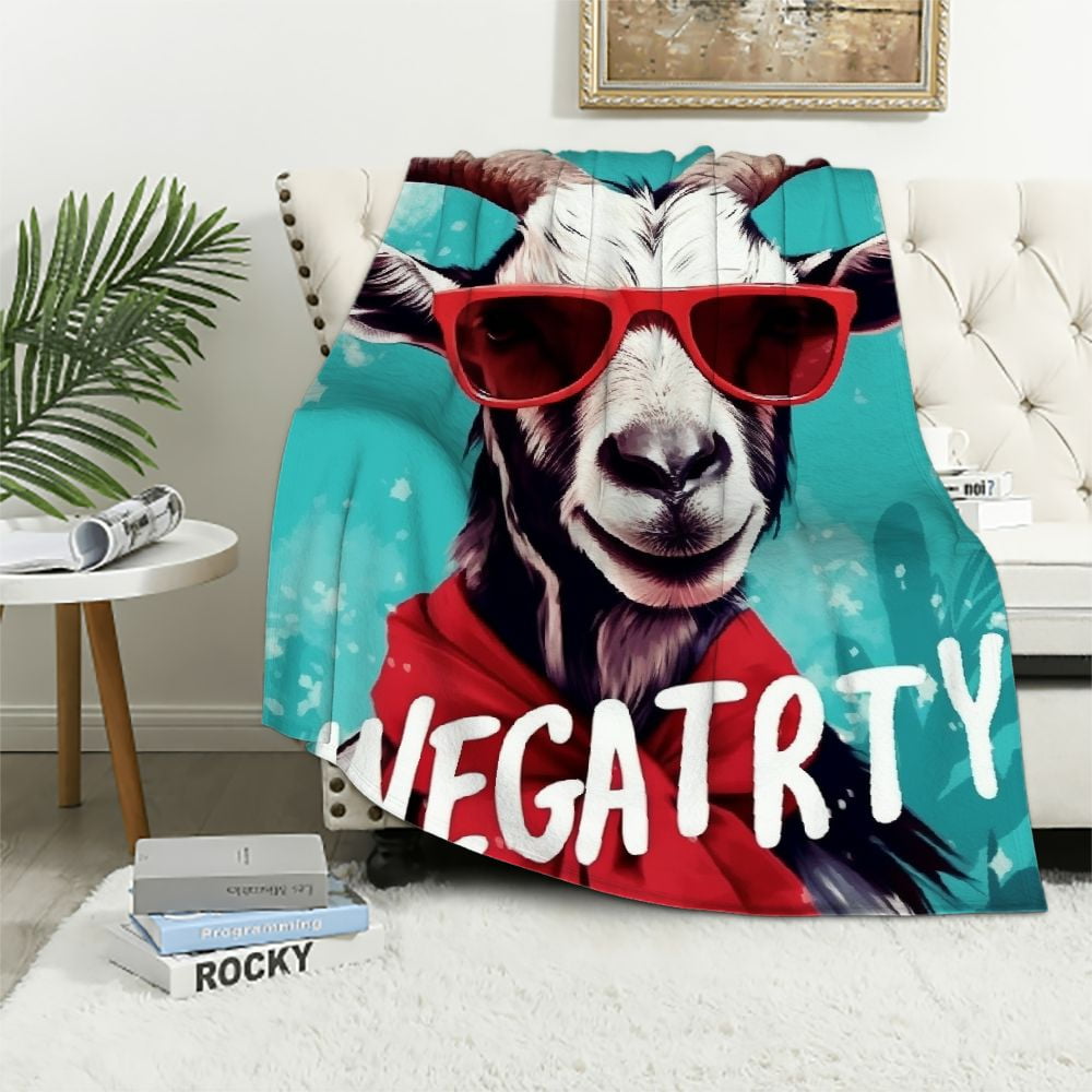 ARISTURING Whatever Floats Your Blanket Gifts for Girls Adults, Floral