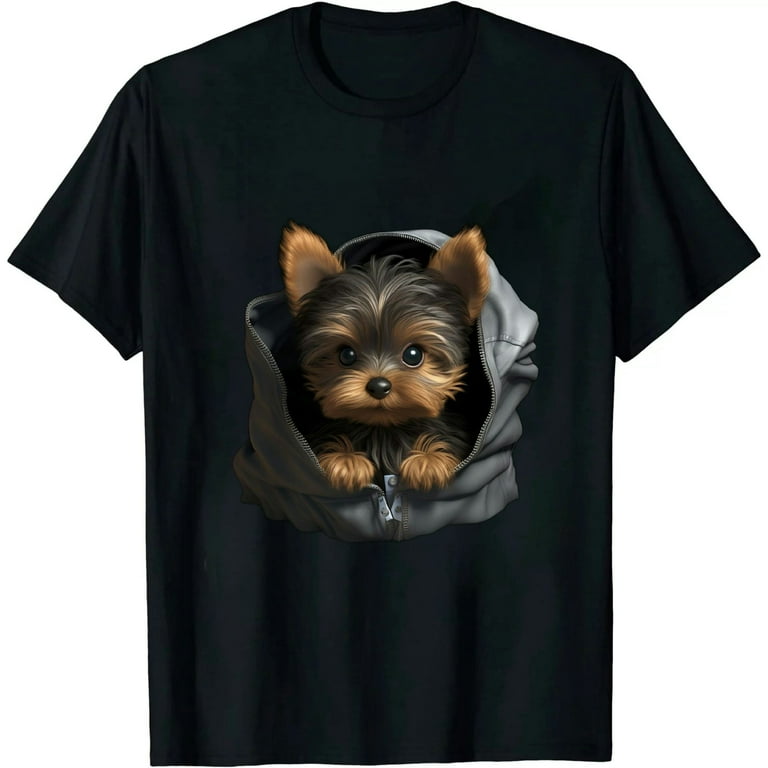 Wolf White Pup In Pocket T-Shirt Wolves Tee Shirt Gifts Wolf White Pup In Pocket T-Shirt Wolves Tee Shirt Gifts