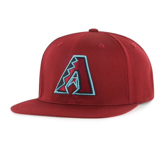 MLB Arizona Diamondbacks Primary Team Color Flat Bill Snap Back Hat