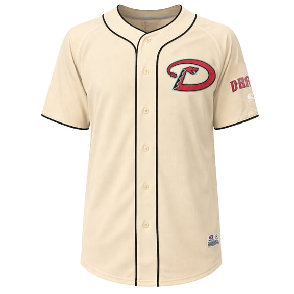 MLB Arizona Diamondbacks Men's Cream Full Button Jersey