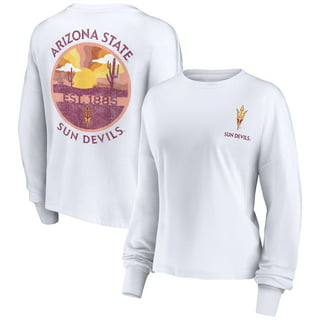 Women's Colosseum White Arizona State Sun Devils Campanile Pullover  Sweatshirt - Yahoo Shopping