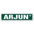 thumbnail image 1 of ARJUN Street Sign Childrens Name Room Sign | Indoor/Outdoor |  24" Wide, 1 of 5
