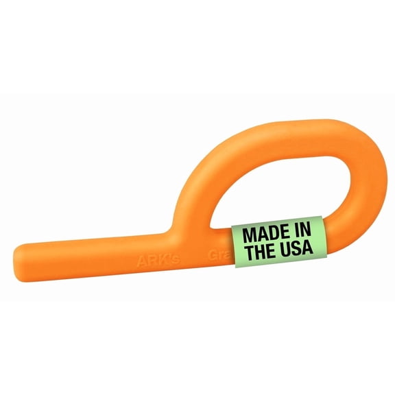 ARK Grabber Sensory Chew Tool, Sensory Toys for Kids and Adults, Chewy Fidget for Autism, ADHD, SPD, Anxiety, Medical-Grade Oral Motor Therapy Tools, XXT, Very Firm, Orange