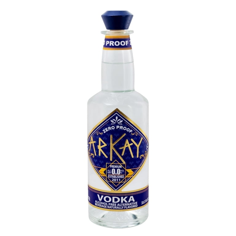 ArKay Beverages, Zero Proof Vodka, 33.3 Fl Oz, Alcohol-Free