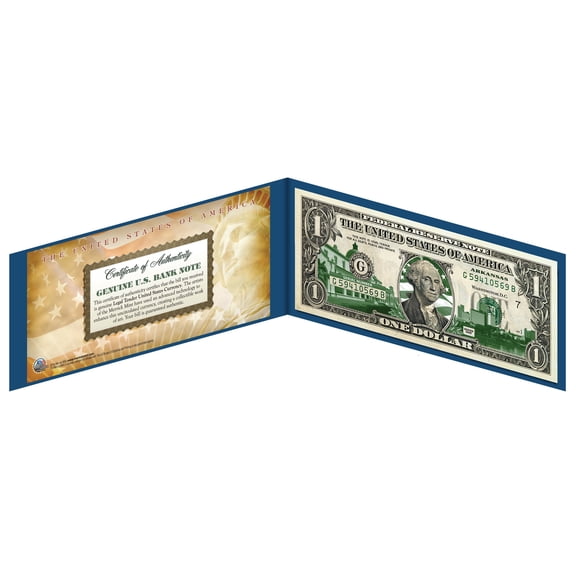 ARKANSAS State $1 Bill *Genuine Legal Tender* U.S. One-Dollar Currency *Green*