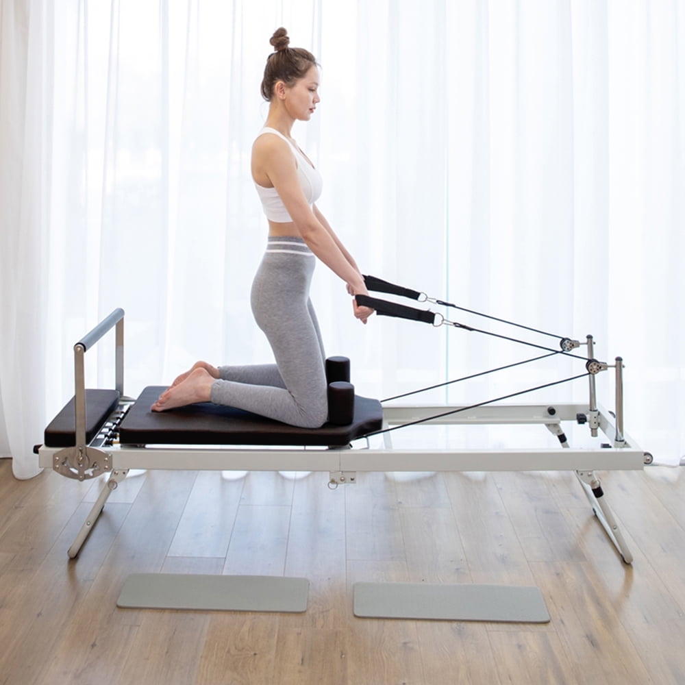 Home Use Studio Portable Steel Foldable Folding Pilates Reformer Machine -  China Reformer Pilates Near Me and Pilates Reformer for Sale price