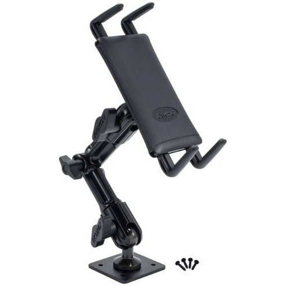 Arkon SM6HD006 Slim-Grip Ultra Heavy-Duty Multi-Angle Midsize Tablet Drilled-Base or Wall Mount