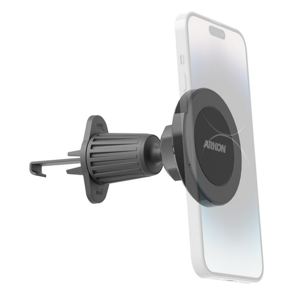 ARKON Mounts Car Vent Phone Mount | 20 Powerful Magnets | Quick 360 Rotation | Stable Vent Mount | Magnetic Phone Holder for Car | Compatible with iPhone, Galaxy, Note, Pixel, & More