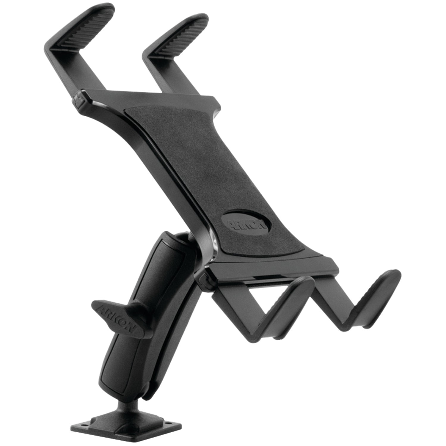 Heavy-Duty Black Plastic and Fiberglass Wall Mount Tablet Holder