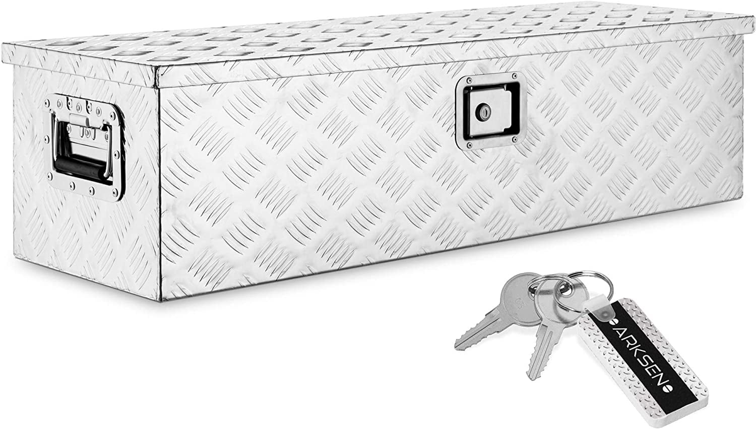 Arksen aluminum diamond plate tool box truck trailer storage deals