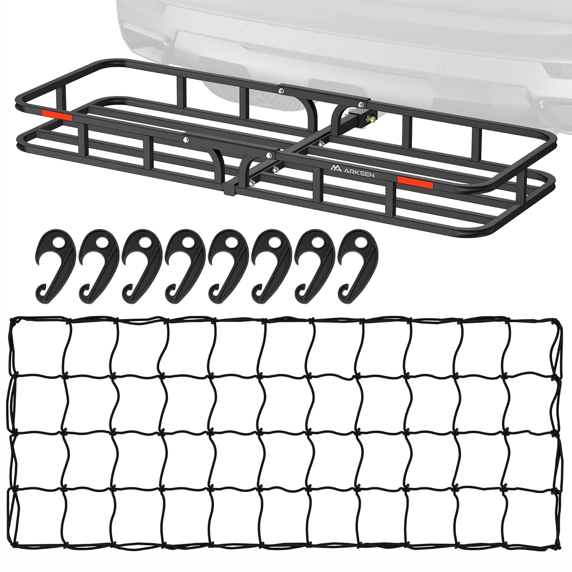 Cargo Rack Carriers ARKSEN Heavy Duty 53x19 Cargo Rack Carrier, Storage for SUV, Camping, 2 ...