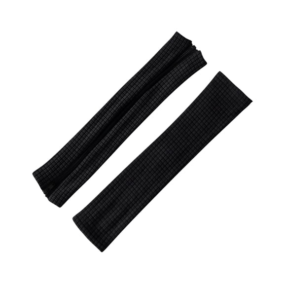 ARLAJO 2026 New Office Chair Arm Cover Protectors Removable,Comfortable with Zipper Replace Elastic Computer Chair Slipcovers Armrest Covers Black
