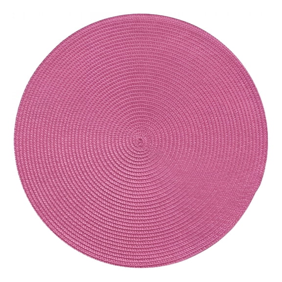ARLAJO 2026 New Placemat Cushion Woven Spiral Table Placemats 15"Es Round Set of 4 Non Slip Dining&Kitchen Table Mats for Dining Table, Kitchen, Coffee Table, Buffet, Picnic