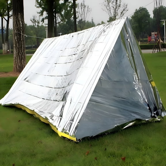 ARLAJO Emergency Solar Blanket Survival Safety Insulating Mylar Thermal Heat Thermal Blankets Survival