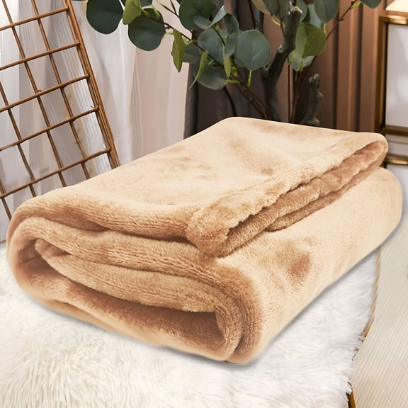 ARLAJO Sherpa Fleece Throw Blanket 30" X 40" Reversible Plush Fluffy Large Big Blanket Lattice Flannel Blankets for Sofa Couch Bed Throws for Bed(Grey-Soft Blue, 30"*40")