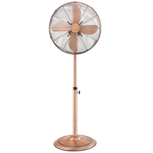 ARLIME Pedestal Fan, 16 Inch Oscillating Fan w/ 3 Speeds & Adjustable ...