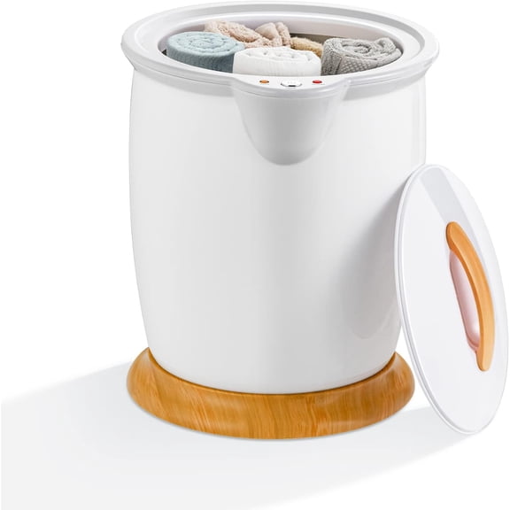 ARLIME Towel Warmer for Bathroom, 20L Large Towel Warmers with Quick Heating, Auto-Shutoff & Fragrance Holder, Spa & Salon, Fits Up to Oversized Towels, Bathrobes & Blankets (White)