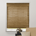 thumbnail image 1 of ARLO BLINDS Sheer Bamboo Roman Shade with Valance - 40"W x 60"H - Dali Native, 1 of 7