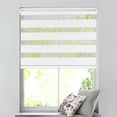 thumbnail image 1 of ARLO BLINDS Zebra Roller Shade, Light Filtering, Cordless, 22"W x 60"H, Simply White, Shade for Home, Blinds for Inteior Window, 1 of 4