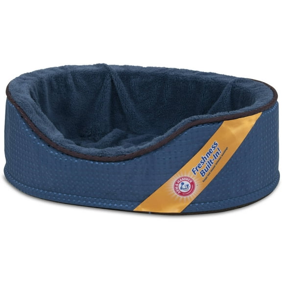 ARM & HAMMER 23" x 17" Oval Foam Lounger Bed