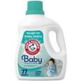 thumbnail image 1 of ARM & HAMMER Baby Hypoallergenic Liquid Laundry Detergent, 77 loads 100.5 fl oz, 1 of 13