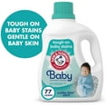 ARM HAMMER Baby, Hypoallergenic Liquid Laundry Detergent, 100.5 fl oz