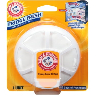 ARM & HAMMER Baking Soda Fridge Fresh, Refrigerator Air Filter, 1 count