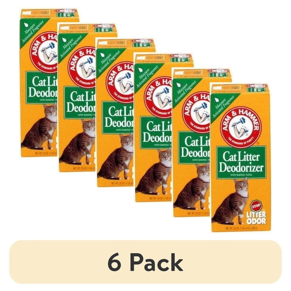 (6 pack) ARM & HAMMER�� Cat Litter Deodorizer Powder