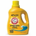 thumbnail image 1 of ARM & HAMMER Clean Burst, 105 Loads Liquid Laundry Detergent, 105 fl oz, 1 of 14