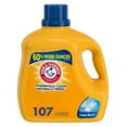 thumbnail image 1 of ARM & HAMMER Clean Burst, 107 Loads Liquid Laundry Detergent, 160.5 Fl oz, 1 of 12