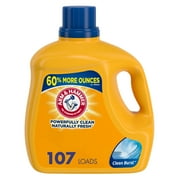 ARM & HAMMER Clean Burst, 107 Loads Liquid Laundry Detergent, 160.5 Fl oz