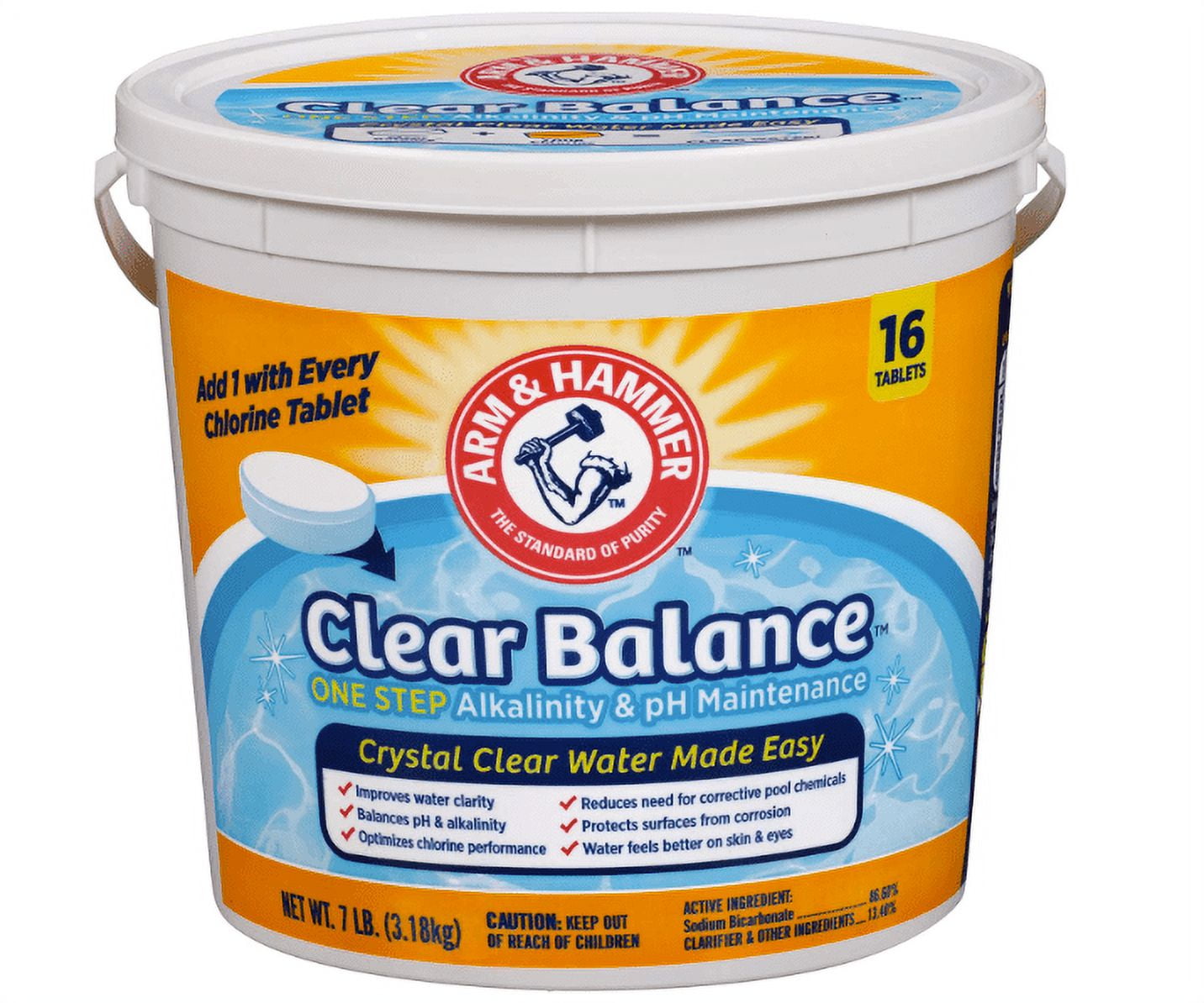ARM & HAMMER Clear Balance Swimming Pool Alkalinity & pH Maintenance