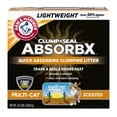 thumbnail image 1 of ARM & HAMMER Clump & Seal AbsorbX Clumping Litter, Multi-Cat, 8.5 lb, 1 of 9