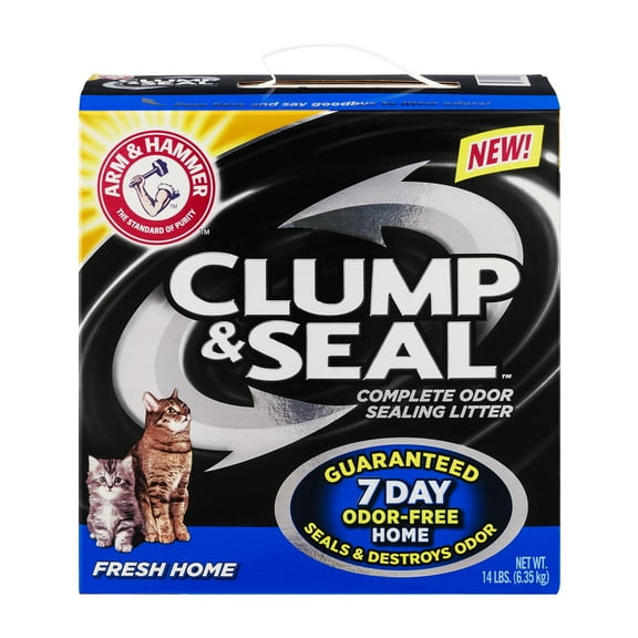 ARM & HAMMER Clump & Seal Cat Litter, Fresh Scent 14lb