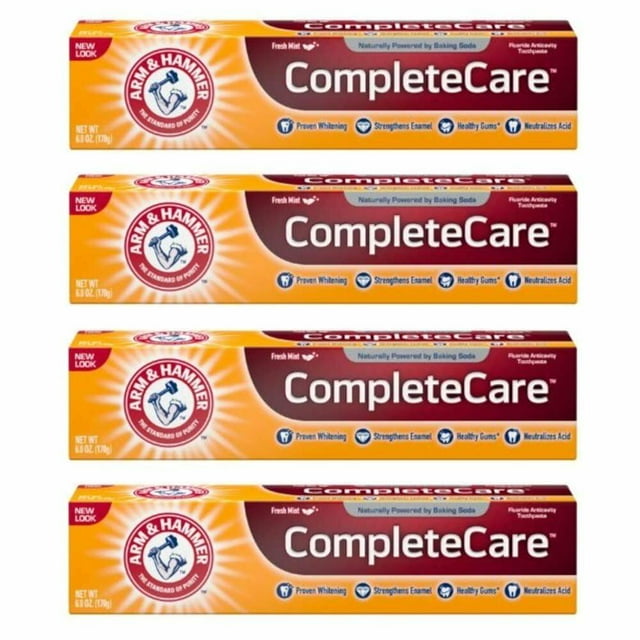 ARM & HAMMER Complete Care Fluoride Anticavity Toothpaste, Fresh Mint