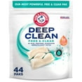 thumbnail image 1 of ARM & HAMMER Deep Clean Free & Clear Power Paks Concentrated Laundry Detergent, 44 Count, 1 of 14