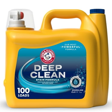 ARM & HAMMER™ Deep Clean Stain Formula Detergent, Sparkling Clean Scent, 150 Fl Oz, 100 Loads