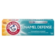 ARM & HAMMER Enamel Defense Toothpaste 4.3oz Tube, Crisp Mint, Fluoride