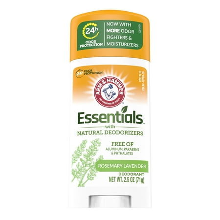 ARM & HAMMER Essentials Natural Deodorant Fresh 2.50 oz (Pack of 8)