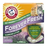 ARM & HAMMER Forever Fresh Clumping Cat Litter, Lavender Essential Oils, Multi-Cat, 20 lb (Pack of 4)