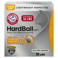 thumbnail image 1 of ARM & HAMMER Hardball Lightweight Cat Litter, Clumping, No-Mess Scooping, Multi-Cat, 15 lb, 1 of 12