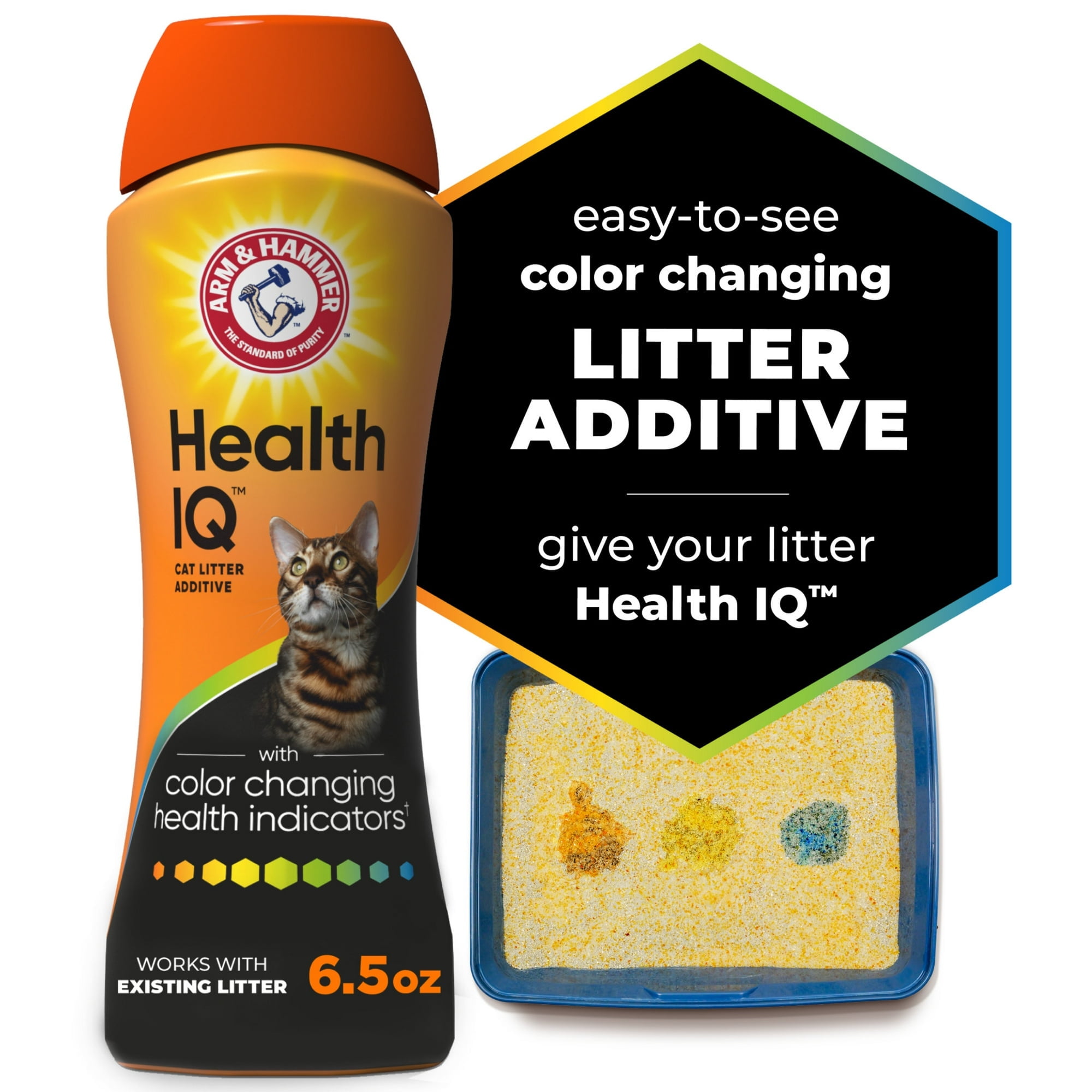 Colour changing cat litter hotsell
