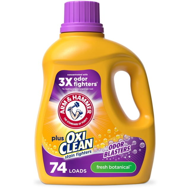ARM & HAMMER Plus OxiClean with Odor Blasters Liquid Detergent, Fresh ...