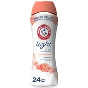 ARM & HAMMER Light In-Wash Scent Booster, No Heavy Perfumes, No Dyes, No Parabens, Peony Blossom Scent, 24 Oz
