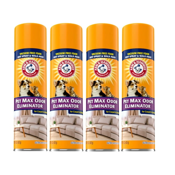 ARM & HAMMER Pet Max Odor Eliminator, 15 oz - 4 Pack