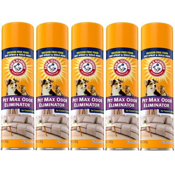 ARM & HAMMER Pet Max Odor Eliminator, 15 oz - 5 Pack