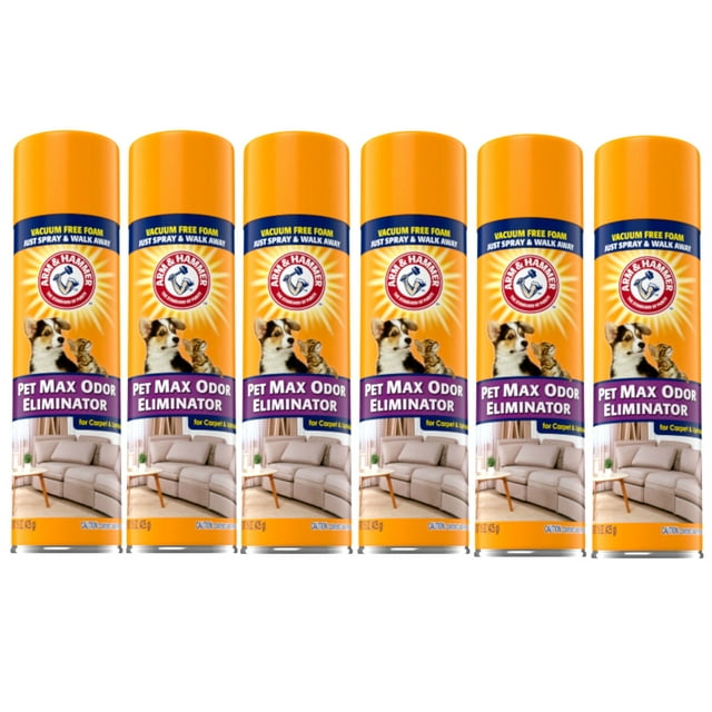 ARM & HAMMER Pet Max Odor Eliminator, 15 oz 6 Pack