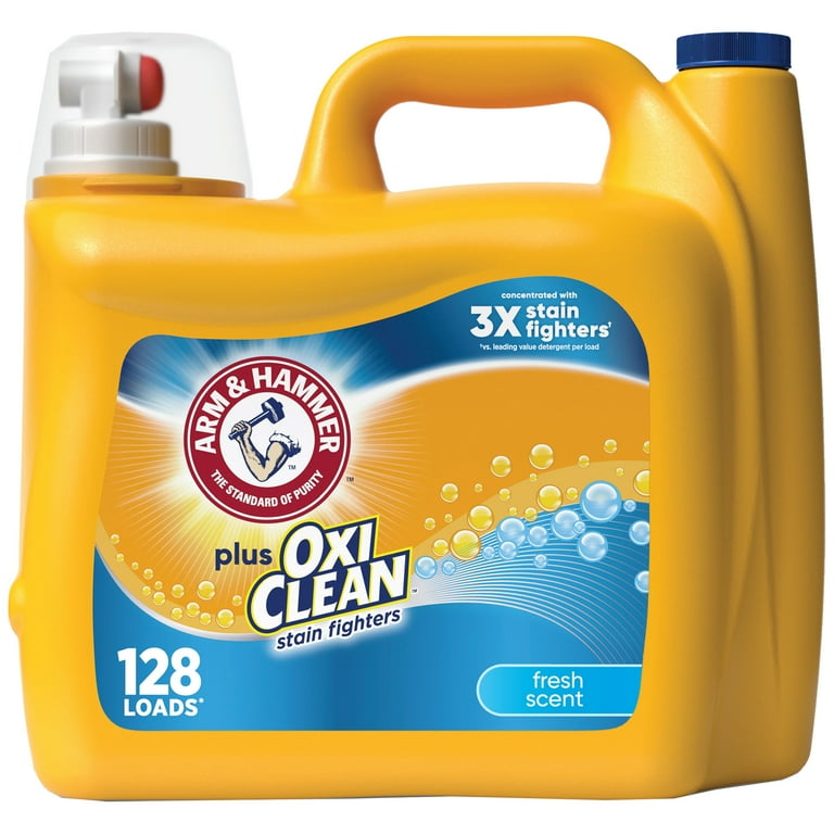 ARM & HAMMER Plus OxiClean Stain Fighters Liquid Laundry Detergent