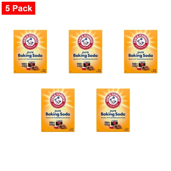 ARM & HAMMER Pure Baking Soda 1 lb - 5 Pack
